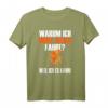 Lustiges Fahrrad T-Shirt: Warum ich ohne Akku fahre? Perfektes Geschenk für Rennrad- und Rad-Sport Fans
