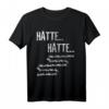 Hätte Hätte Fahrradkette Shirt - Lustiges Fahrrad T-Shirt mit Spruch für Mountainbike- und Rennradfahrer, perfekte Geschenkidee für Radfans