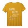 Hätte Hätte Fahrradkette Shirt - Lustiges Fahrrad T-Shirt mit Spruch für Mountainbike- und Rennradfahrer, perfekte Geschenkidee für Radfans