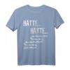 Hätte Hätte Fahrradkette Shirt - Lustiges Fahrrad T-Shirt mit Spruch für Mountainbike- und Rennradfahrer, perfekte Geschenkidee für Radfans