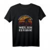 Warum Ich Ohne Akku Fahre Weil Ich Es Kann Spruch T-Shirt – Lustiges Vintage Fahrrad Motiv für Rennradfahrer & Mountainbiker als Geschenk