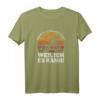 Warum Ich Ohne Akku Fahre Weil Ich Es Kann Spruch T-Shirt – Lustiges Vintage Fahrrad Motiv für Rennradfahrer & Mountainbiker als Geschenk