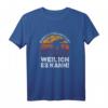 Warum Ich Ohne Akku Fahre Weil Ich Es Kann Spruch T-Shirt – Lustiges Vintage Fahrrad Motiv für Rennradfahrer & Mountainbiker als Geschenk