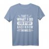 Vintage Das repariere ich Dinge und ich weiß Dinge T-Shirt - Lustiges Motorsport & Auto Mechaniker Geschenk zum Geburtstag & Weihnachten