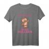 Ich huller smart hoop süße Eule - Lustiges Sport-T-Shirt für Mädchen und Eulenfreunde mit Tanz-Reifen-Motiv