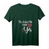 He Asked Me & I Said Yes T-Shirt mit V-Ausschnitt – Romantisches Verlobungs- & Hochzeits-T-Shirt für Paare, Perfekt für den Heiratsantrag