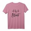 Ich Bin Die Braut T-Shirt mit Ring und handgeschriebenem Text – Perfekt für Junggesellinnenabschiede, Hochzeiten & Partys