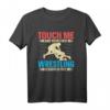 Touch Me And Your First Wrestling Lesson Is Free Ringen T-Shirt – Perfektes Geschenk für Profi-Wrestler und Wrestling-Fans