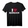 Ich liebe Ringen T-Shirt – Klassisch geschnitten für Ringerinnen und Ringer, perfekt für Kampfsportliebhaber