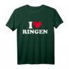 Ich liebe Ringen T-Shirt – Klassisch geschnitten für Ringerinnen und Ringer, perfekt für Kampfsportliebhaber