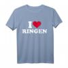Ich liebe Ringen T-Shirt – Klassisch geschnitten für Ringerinnen und Ringer, perfekt für Kampfsportliebhaber