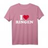 Ich liebe Ringen T-Shirt – Klassisch geschnitten für Ringerinnen und Ringer, perfekt für Kampfsportliebhaber