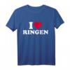 Ich liebe Ringen T-Shirt – Klassisch geschnitten für Ringerinnen und Ringer, perfekt für Kampfsportliebhaber