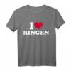 Ich liebe Ringen T-Shirt – Klassisch geschnitten für Ringerinnen und Ringer, perfekt für Kampfsportliebhaber