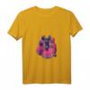 HapMonkey T-Shirt mit Front Man And Guards Ring – Lizenziertes Netflix, Korean Drama & Game Motiv mit V-Ausschnitt