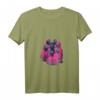 HapMonkey T-Shirt mit Front Man And Guards Ring – Lizenziertes Netflix, Korean Drama & Game Motiv mit V-Ausschnitt