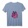 HapMonkey T-Shirt mit Front Man And Guards Ring – Lizenziertes Netflix, Korean Drama & Game Motiv mit V-Ausschnitt