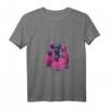 HapMonkey T-Shirt mit Front Man And Guards Ring – Lizenziertes Netflix, Korean Drama & Game Motiv mit V-Ausschnitt