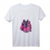 HapMonkey T-Shirt mit Front Man And Guards Ring – Lizenziertes Netflix, Korean Drama & Game Motiv mit V-Ausschnitt