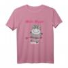 Hula Hippo smart hullern lustiges Flusspferd T-Shirt für Kinder – Spaß beim Tanzen mit Reifen, perfekt für Tier- und Sportliebhaber