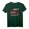 Once a Wrestler always a Wrestler - Wrestling Ringen T-Shirt für Wrestler und Kampfsportfans, perfektes Geschenk für Training & Freizeit
