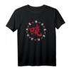 40Geburtstag Shippuden Akatsuki Kanji Ring T-Shirt - Offizieller Naruto Merchandise für Anime Fans