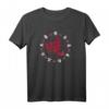 40Geburtstag Shippuden Akatsuki Kanji Ring T-Shirt - Offizieller Naruto Merchandise für Anime Fans