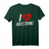 Ich Liebe Wrestling Ringer Ringkampf T-Shirt – Lustiges Geschenk für Fans, Trainer und Wrestler zu Weihnachten & Geburtstag