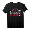 Laut und stolz Wrestling Schwester T-Shirt - Vintage-Design für Fans und Geschwister im Wrestling, perfekt für Training & Wettkampf