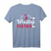 Laut und stolz Wrestling Schwester T-Shirt - Vintage-Design für Fans und Geschwister im Wrestling, perfekt für Training & Wettkampf