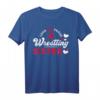 Laut und stolz Wrestling Schwester T-Shirt - Vintage-Design für Fans und Geschwister im Wrestling, perfekt für Training & Wettkampf