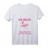 Damen T-Shirt mit lustigem Flamingo-Motiv 'Mir reichts ich geh hullern' – Perfekt für Sport, Tanzen und Spaß