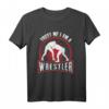 Vertrau mir, ich bin ein Wrestler. Ringen T-Shirt für Damen und Herren – Lustiges Retro Design, ideal als Geschenk für Ringer, Wrestler und Kampfsportfans