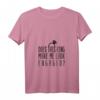 Damen Does This Ring Make Me Look Engaged T-Shirt - Lustiges Hochzeits- und Verlobungsgeschenk für Braut, Tochter, Schwester und Freundinnen
