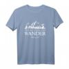 Buch 'Not All Those Who Wander Are Lost' T-Shirt – Abenteuergeschenk für Literatur- und Wanderfans