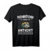 Fischbrötchen Norddeutschland Plattdeutsch T-Shirt - Nordsee & Ostsee Fanartikel für regionale Liebhaber
