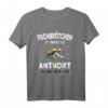 Fischbrötchen Norddeutschland Plattdeutsch T-Shirt - Nordsee & Ostsee Fanartikel für regionale Liebhaber