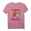 Ich liebe Wrestling. Ich liebe Ringen. Ringer Techniken Trikot T-Shirt – Perfektes Geschenk für Wrestler, Kampfsportler & Ringer, Damen & Herren