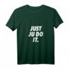 Damen JUST JU DO IT. T-Shirt mit V-Ausschnitt – Lustiges Kampfsport-Design für Judoka, MMA-Enthusiasten & Senseis