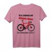Rennrad Spruch T-Shirt Ich brauche keinen Akku – Humoriges Geschenk für Radfahrer und Mountainbiker zum Geburtstag, Vatertag, Muttertag & Weihnachten
