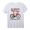 Rennrad Spruch T-Shirt Ich brauche keinen Akku – Humoriges Geschenk für Radfahrer und Mountainbiker zum Geburtstag, Vatertag, Muttertag & Weihnachten