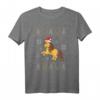 Ugly Christmas Horse Riding T-Shirt für Cowgirls und Cowboys - Lustiges Reiter Geschenk für Weihnachten, Halloween & Geburtstage