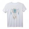 Rodeo Ochsenkopf Federschmuck T-Shirt mit Traumfänger – Stylisches Tribal-Design im Indianer-Stil