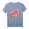 Roller Disco 70s Retro Skating T-Shirt - Nostalgisches 70er Jahre Skater Design für Kostümpartys, Halloween & Geschenke für Skater Girls