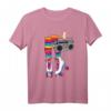 Retro Rollerskates Funny 80's Disco Skating Girl T-Shirt – Perfektes Geschenk für Skaterinnen & Disco-Fans, ideal für Sommerpartys, Turniere & Geburtstage