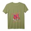 Damen 80er Jahre Rollschuhe T-Shirt - Vintage Disco Skates & Throwback Design für Club, Skate & Party