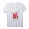 Damen 80er Jahre Rollschuhe T-Shirt - Vintage Disco Skates & Throwback Design für Club, Skate & Party