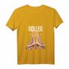 Damen Rollschuhe Roller Girl T-Shirt mit V-Ausschnitt – Perfektes Geschenk für Mädchen, die Rollschuh fahren, zu Weihnachten & Geburtstagen