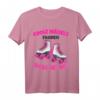 Coole Mädchen Rollschuh T-Shirt – Trendiges Geschenk für Skater Girls, Vereine & Freizeitspaß