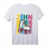 Kinder 10. Geburtstag Rollschuh T-Shirt – Klassisch geschnitten für Rollkunstlauf und Rollschuhläufer